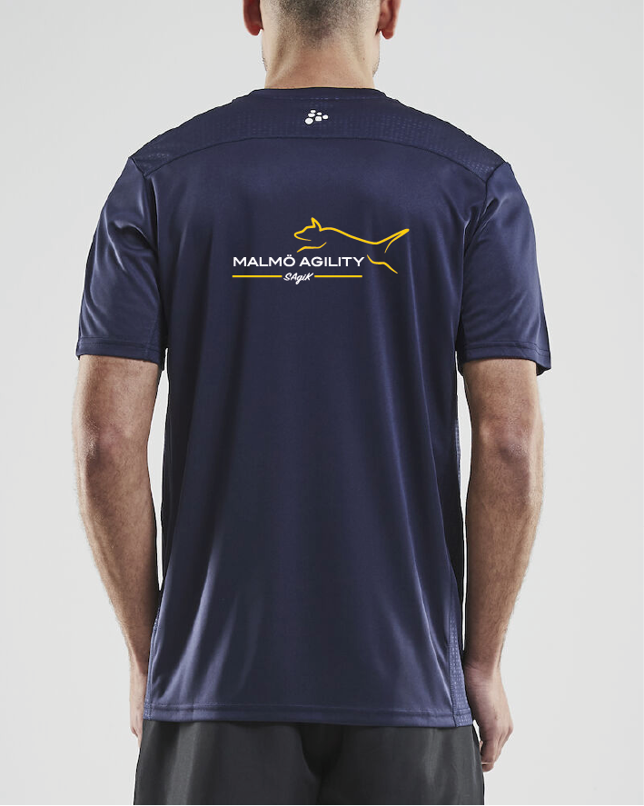 Craft Rush Ss Tee Jr (Malmö Agility) - 2