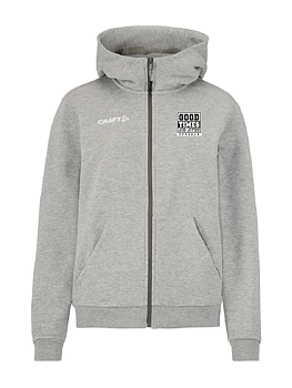 Craft Community 2.0 Logo FZ Hoodie Jr (Good Times Jiu-Jitsu)