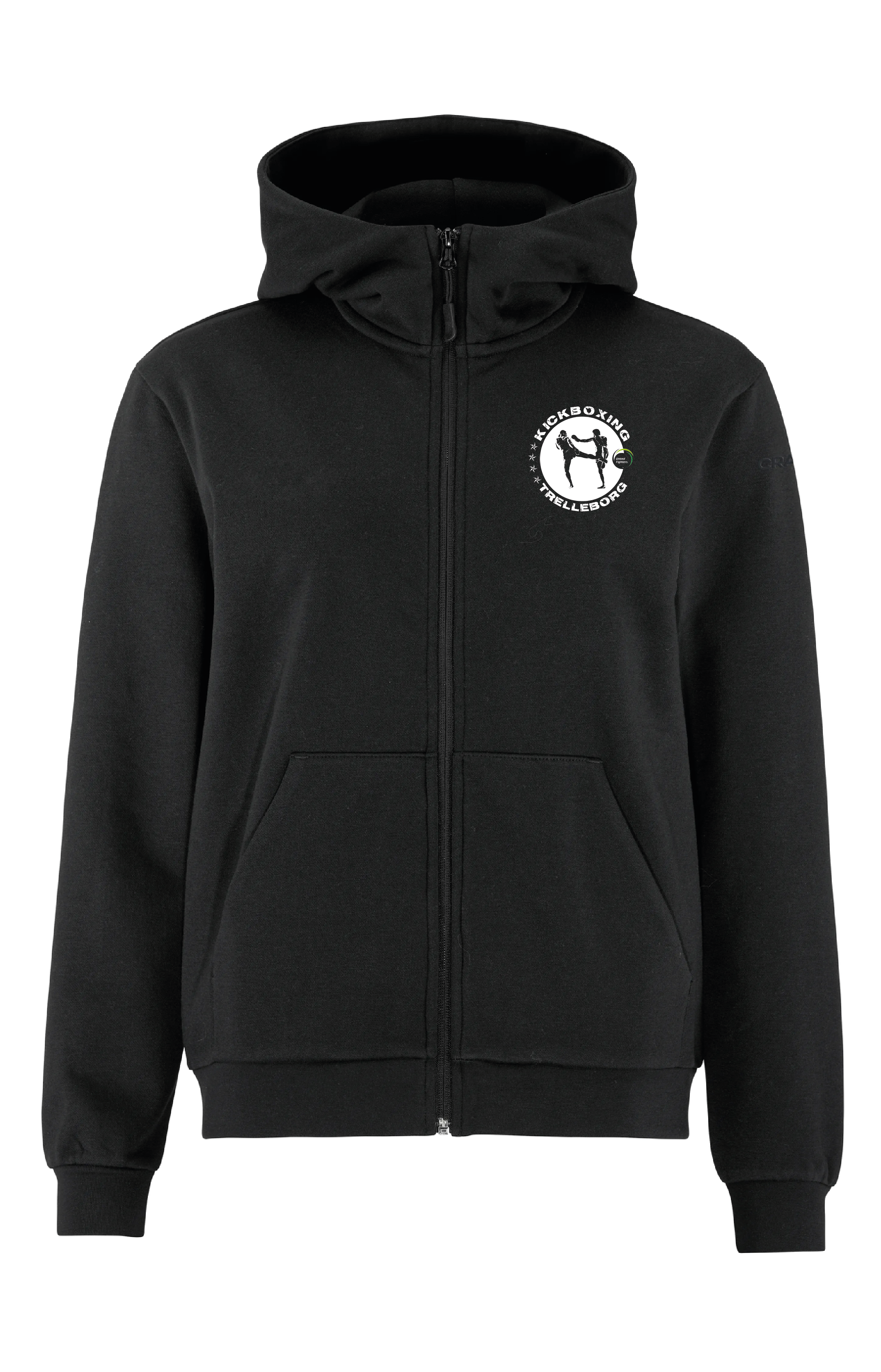 Travel - Craft Community 2.0 Logo FZ Hoodie Dam - Kickboxning (United Fighters)