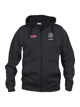 Clique Basic Hoody FZ Dam (Furulunds Kickboxningsklubb)