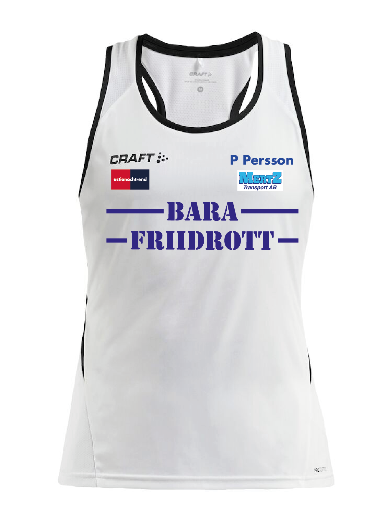 Craft Pro Control Impact Singlet Dam (Bara Friidrott)
