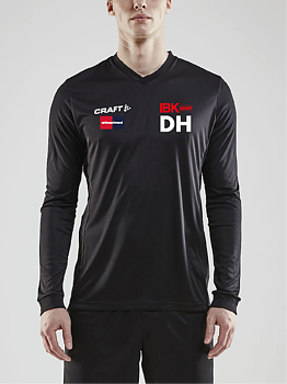 Craft Squad Jersey Solid LS Jr (Uppvärmningströja IBK Genarp)