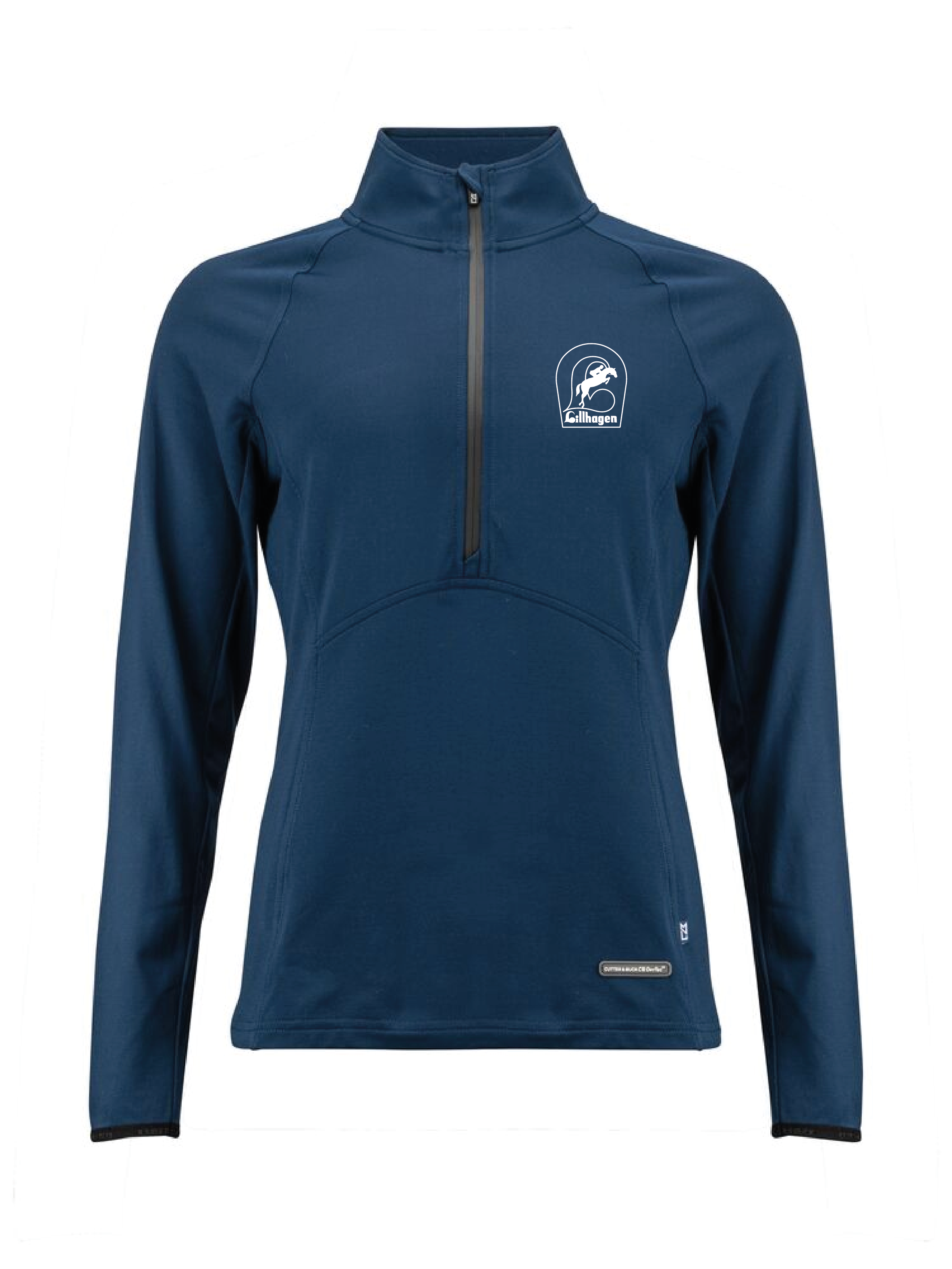 Cutter & Buck Adapt Halfzip Dam (Lillhagens Ridklubb)
