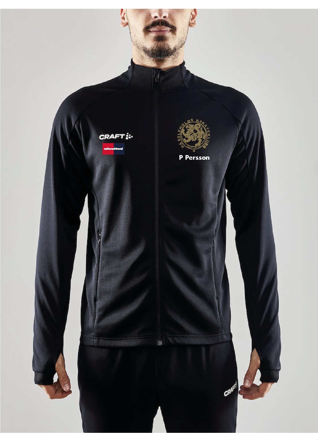 Craft Evolve Full Zip Herr (Hassleholm Karate)