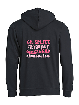 Basic Hoody Vuxen Rörelseglädje (GK Splitt)