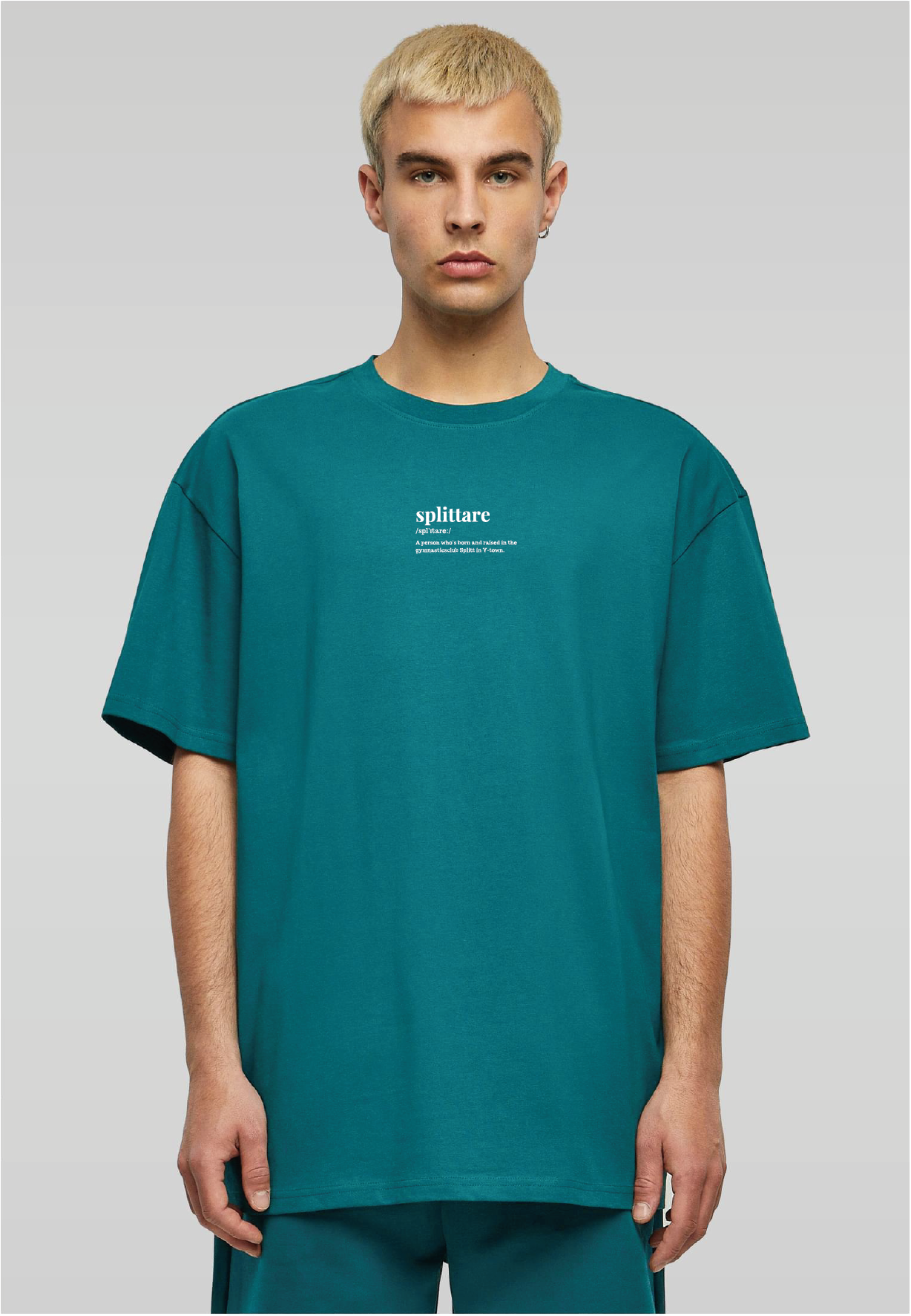 Heavy Oversize Tee Vuxen BYB Splittare/Rörelseglädje (GK Splitt) - 6