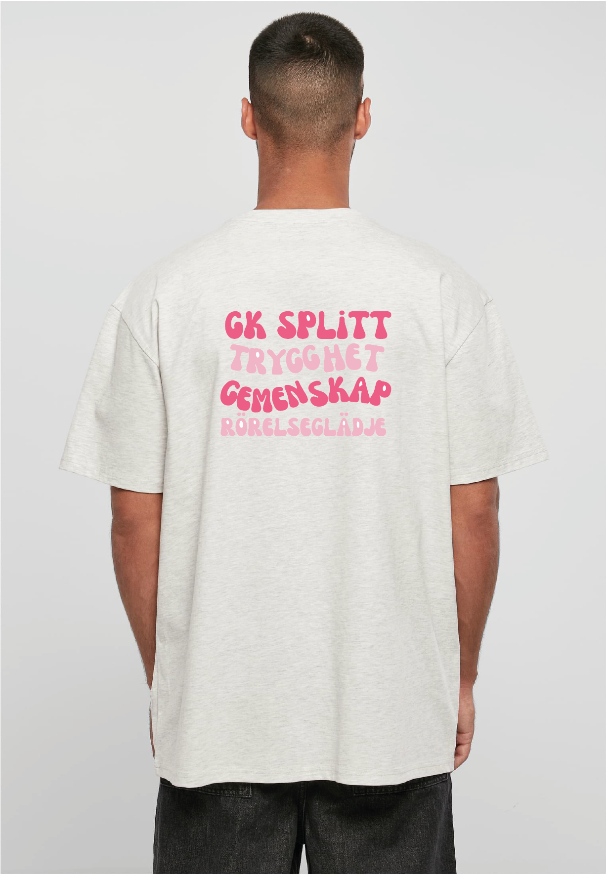 Heavy Oversize Tee Vuxen BYB Splittare/Rörelseglädje (GK Splitt) - 8