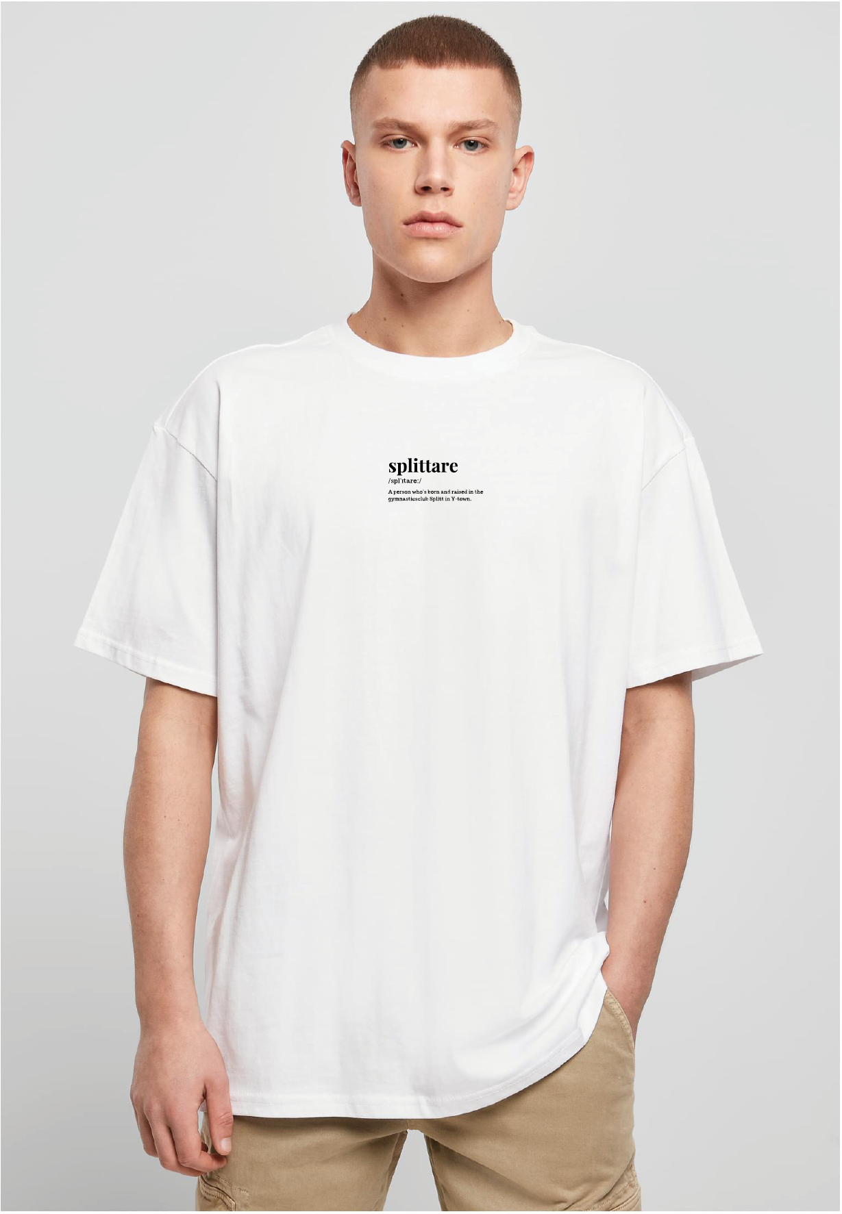 Heavy Oversize Tee Vuxen BYB Splittare/Rörelseglädje (GK Splitt) - 5