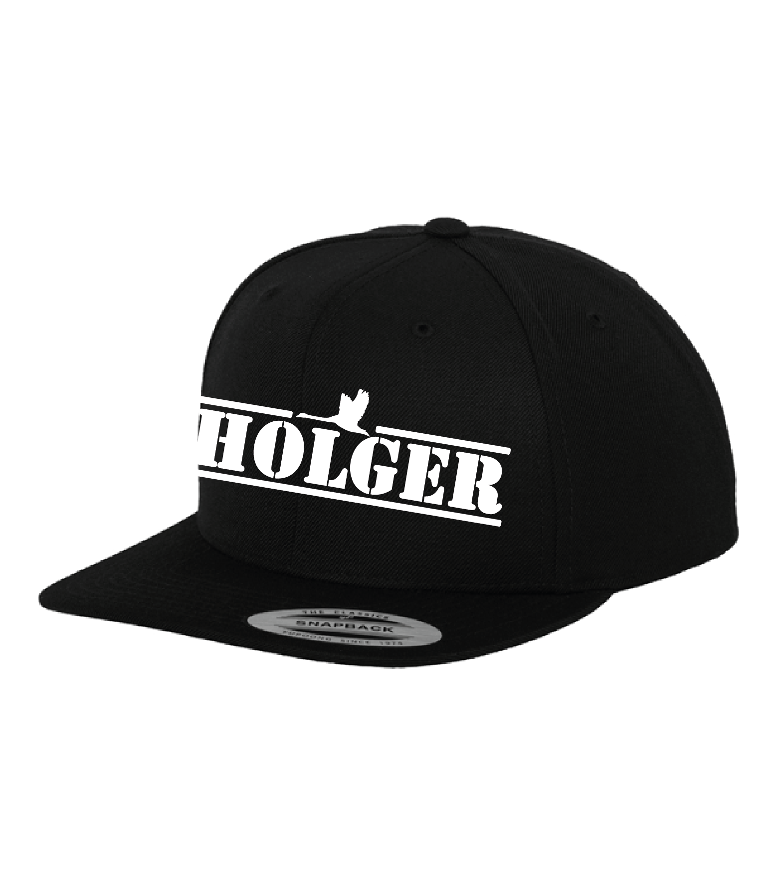 Keps Classic Snapback rak skärm (Holger)