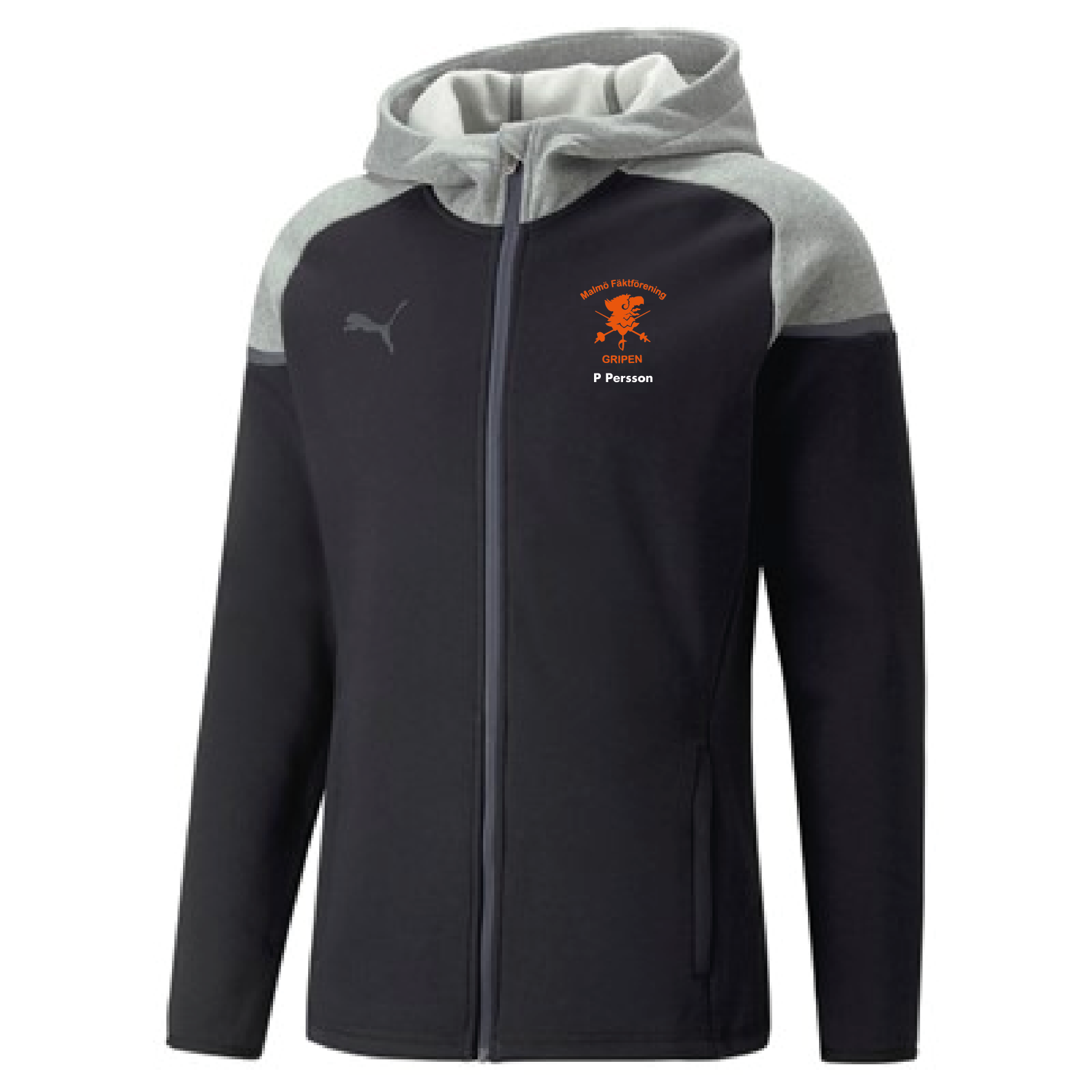 Puma Teamcup Casuals Hooded Jkt Jr (MFG)