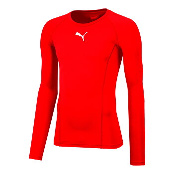 Puma Liga Baselayer Tee Ls Jr (BK Flagg)