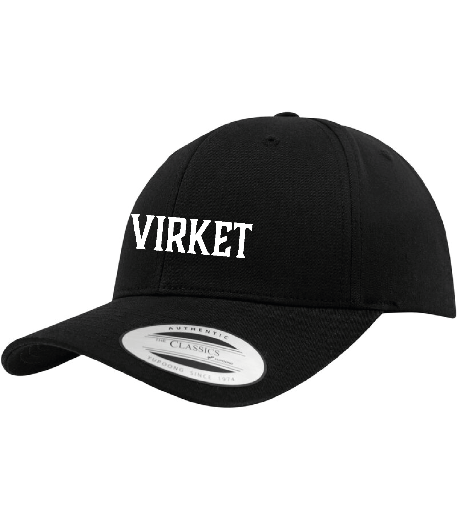 Classic Snapback Curved 3-D Brodyr (Virket)