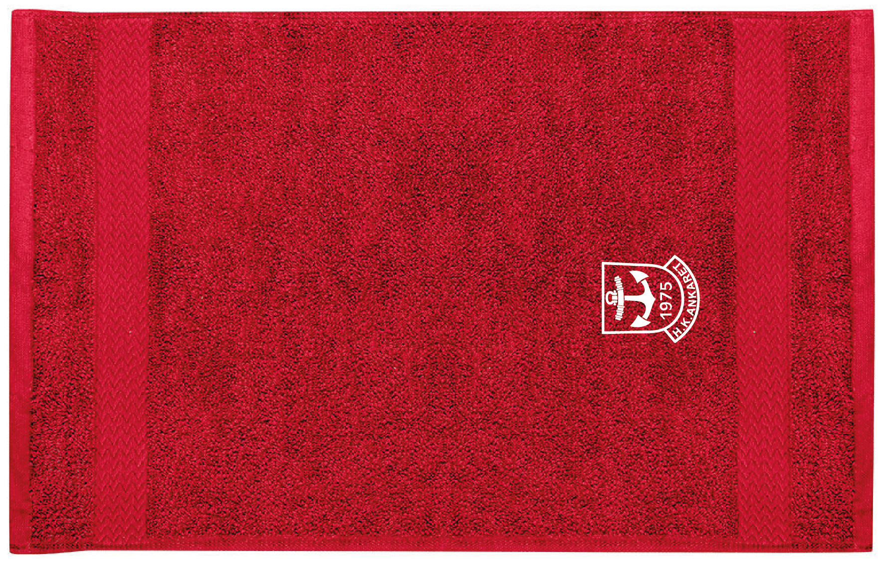 Handduk Queen Anne 65x130 Röd - Ankaret