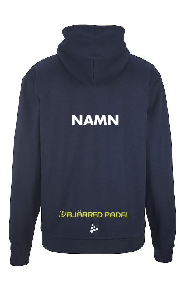 Craft Community 2.0 Logo FZ Hoodie Herr (Bjärred Padel) - 2