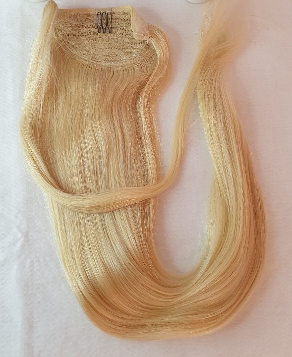 Blonde ponytail