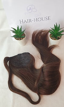 Brun hästsvans