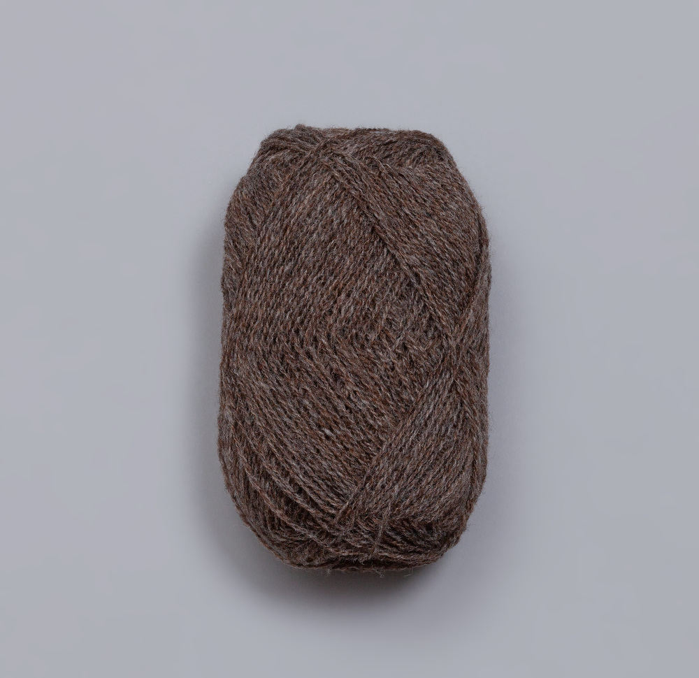 Lamull Brun melert - 2