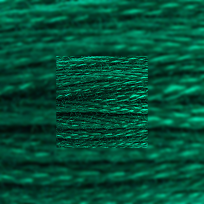 DMC Mouliné art. 117, nr 909 Medium Parrot Green