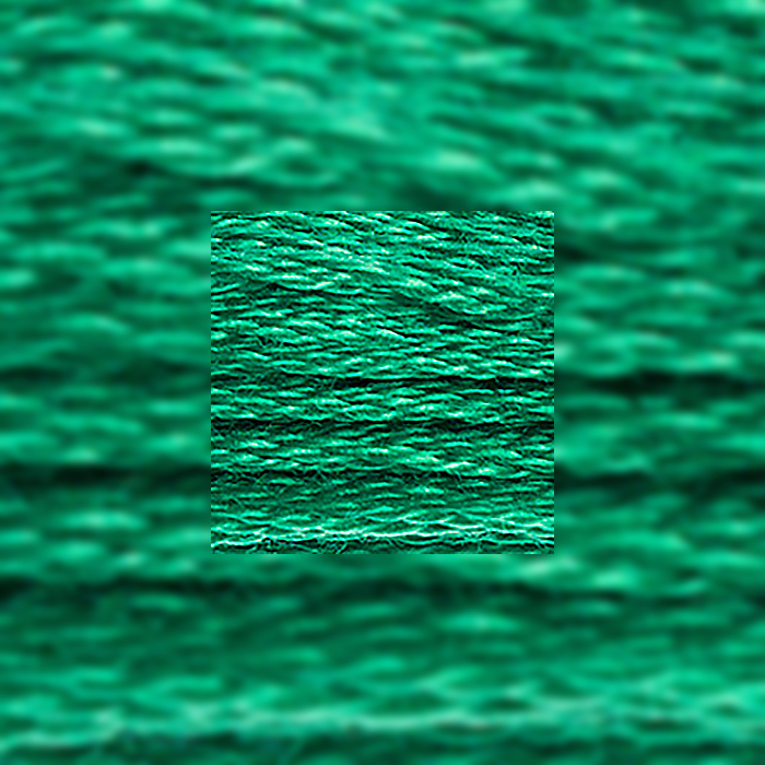 DMC Mouliné art. 117, nr 910 Dark Emerald Green