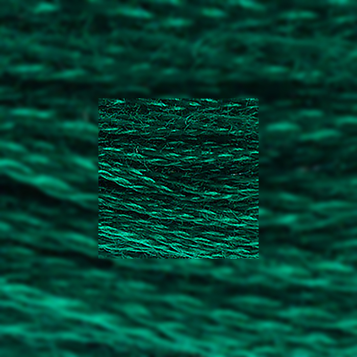 DMC Mouliné art. 117, nr 3818 Ultra Very Dark Emerald Green