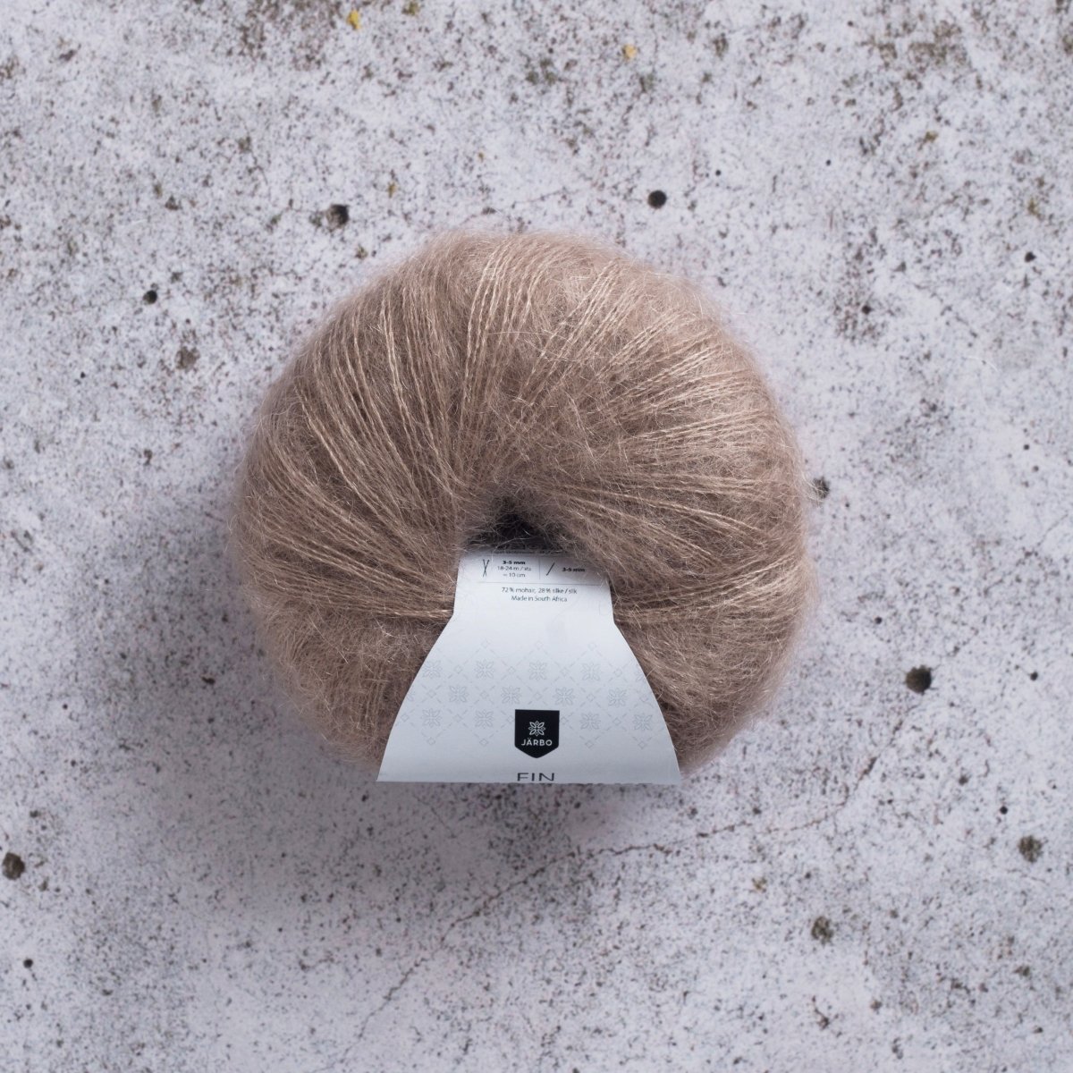 Fin Mohair Silke 25g Almondine