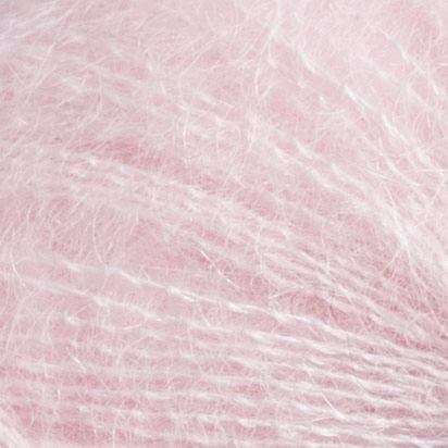 Fin Mohair Silke 25g Pink Marshmallow - 2