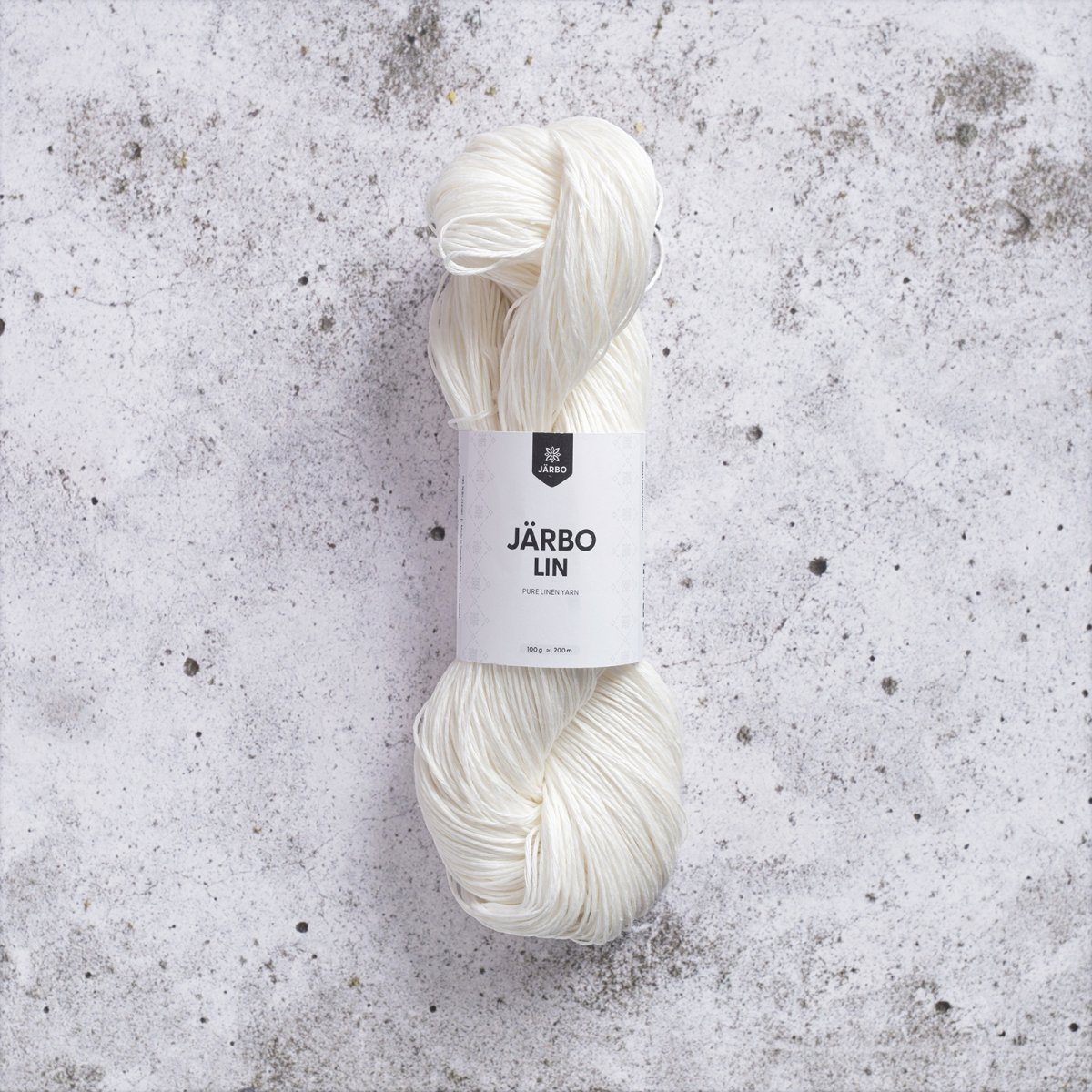 Järbo Lin 100g Pure White