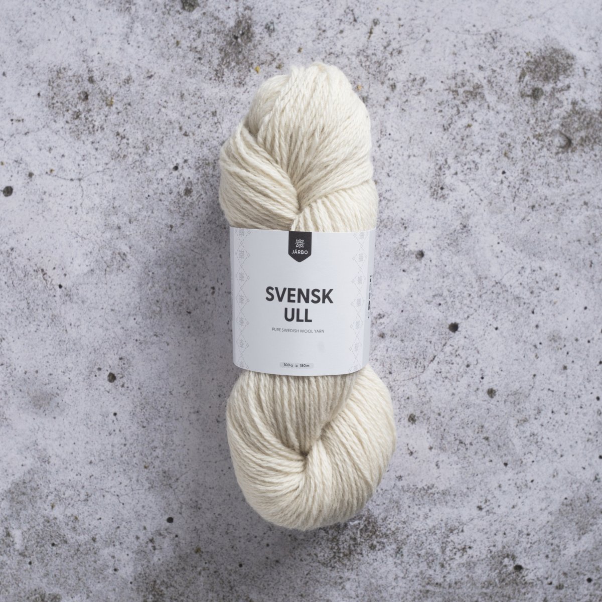 Svensk Ull 3 tr 100g Arctic Fox