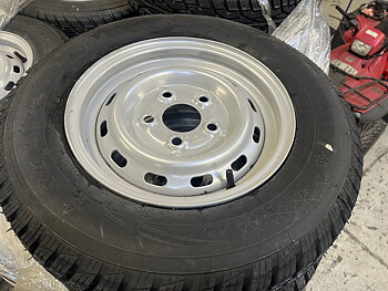 Vinterhjul odubbade 165/80 R13 5 bult lagerrensning