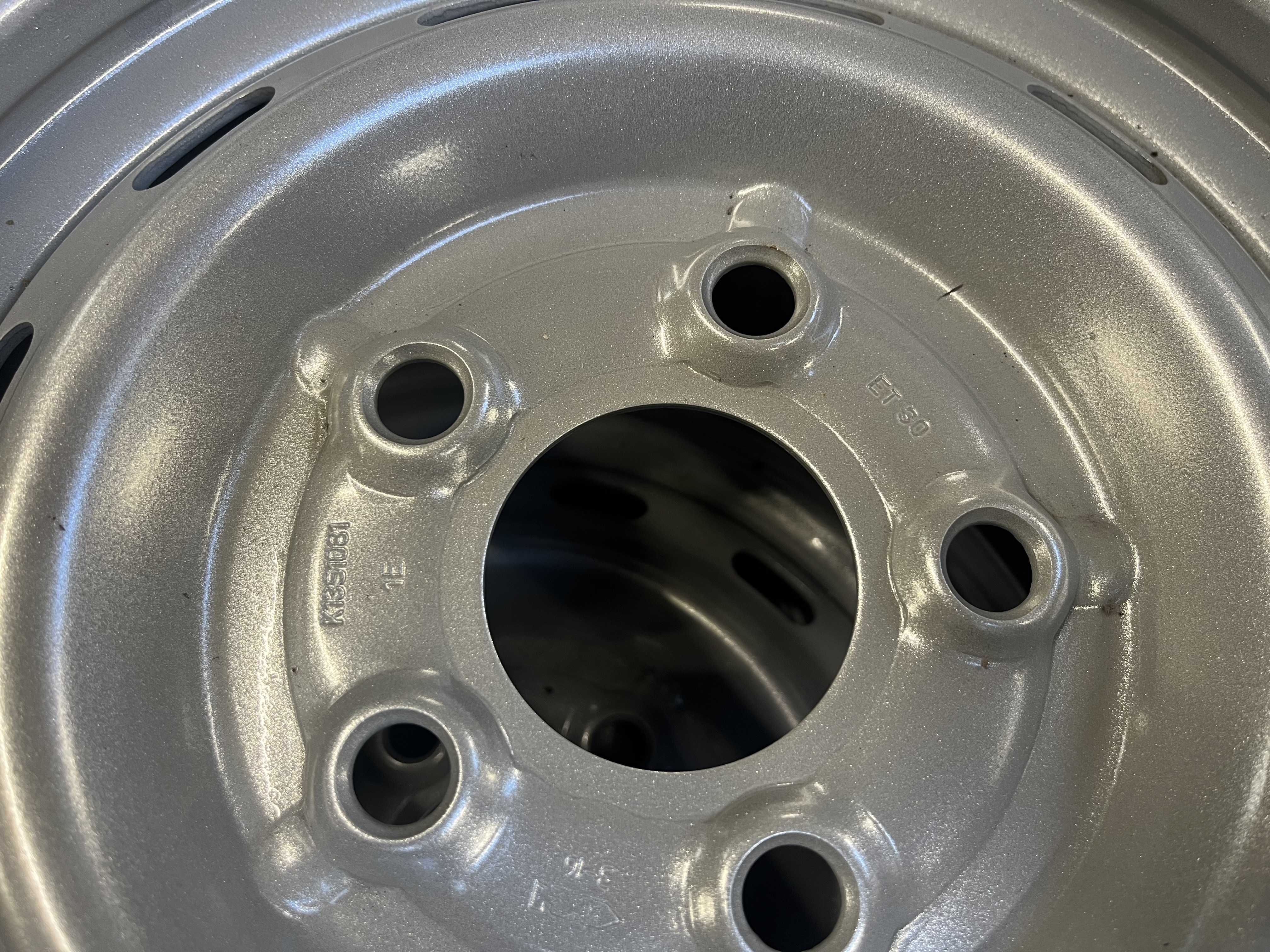 Vinterhjul odubbade 165/80 R13 5 bult lagerrensning - 5