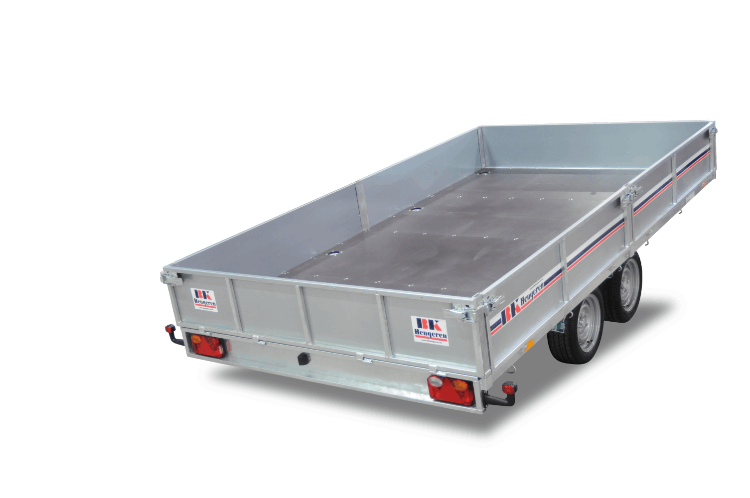 SLÄPVAGN ::: HÖGBYGGD ::  380 x 210 cm - 2000 :: 2700 kg - BK #38 - 5