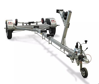 Båttrailer BK P0818T Aluminiumfälgar 