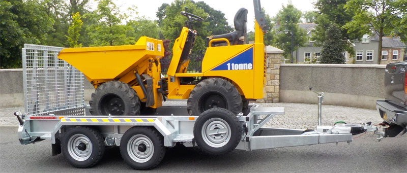 315 x 187 cm - ::: 3500 kg ::: Nugent Maskintrailer P3118H - 10