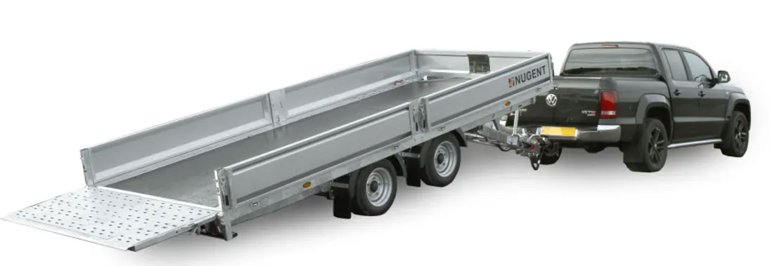 Nugent bilsläp Tiltbed - 545 x 226 cm ::: 3500 kg 