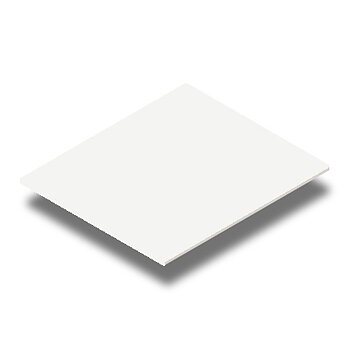 Plyfa 21x1495x1685 mm - Vit på två sidor