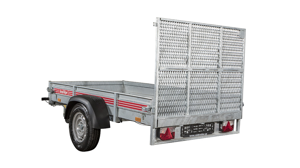  SLÄPVAGN ::: 250 x 130 cm - 500 < - - > 750 kg  :: OBROMSAD :: Sävsjö FTO 2500  - 6