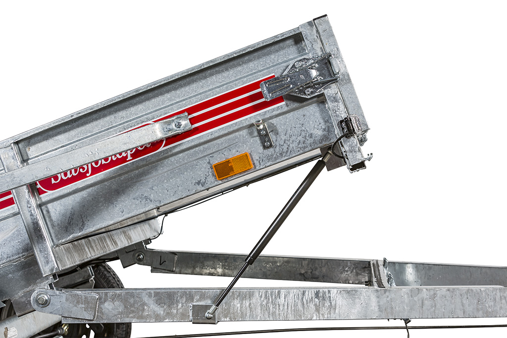  SLÄPVAGN ::: 250 x 130 cm - 500 < - - > 750 kg  :: OBROMSAD :: Sävsjö FTO 2500  - 3