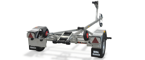 14-fots (1) - 750 kg = Båttrailer BK P0714T