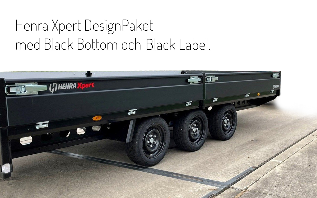 Black bottom MASKINTRAILERS