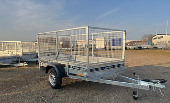 SLÄPVAGN  SÄVSJÖ FTO 2500 flak 250 x 130 cm totalvikt 750 kg - OBROMSAD DNG14N