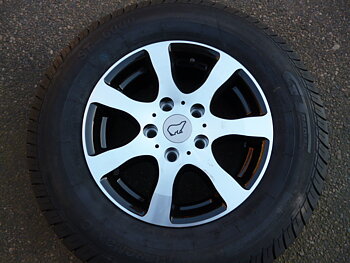 Aluminiumhjul sommar 185/80R14 C8 5 bult