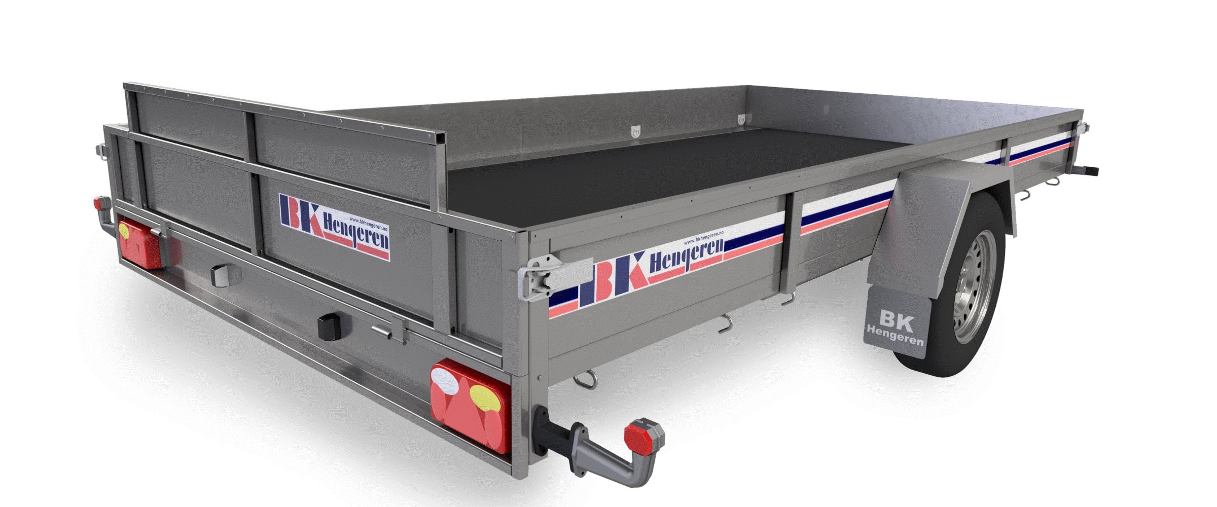 SLÄPVAGN ::: 380 x 195 cm - 1000 :: 1200 :: 1300 :: 1500  kg - BK #38