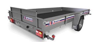 SLÄPVAGN ::: 380 x 195 cm - 1000 :: 1200 :: 1300 :: 1500  kg - BK #38