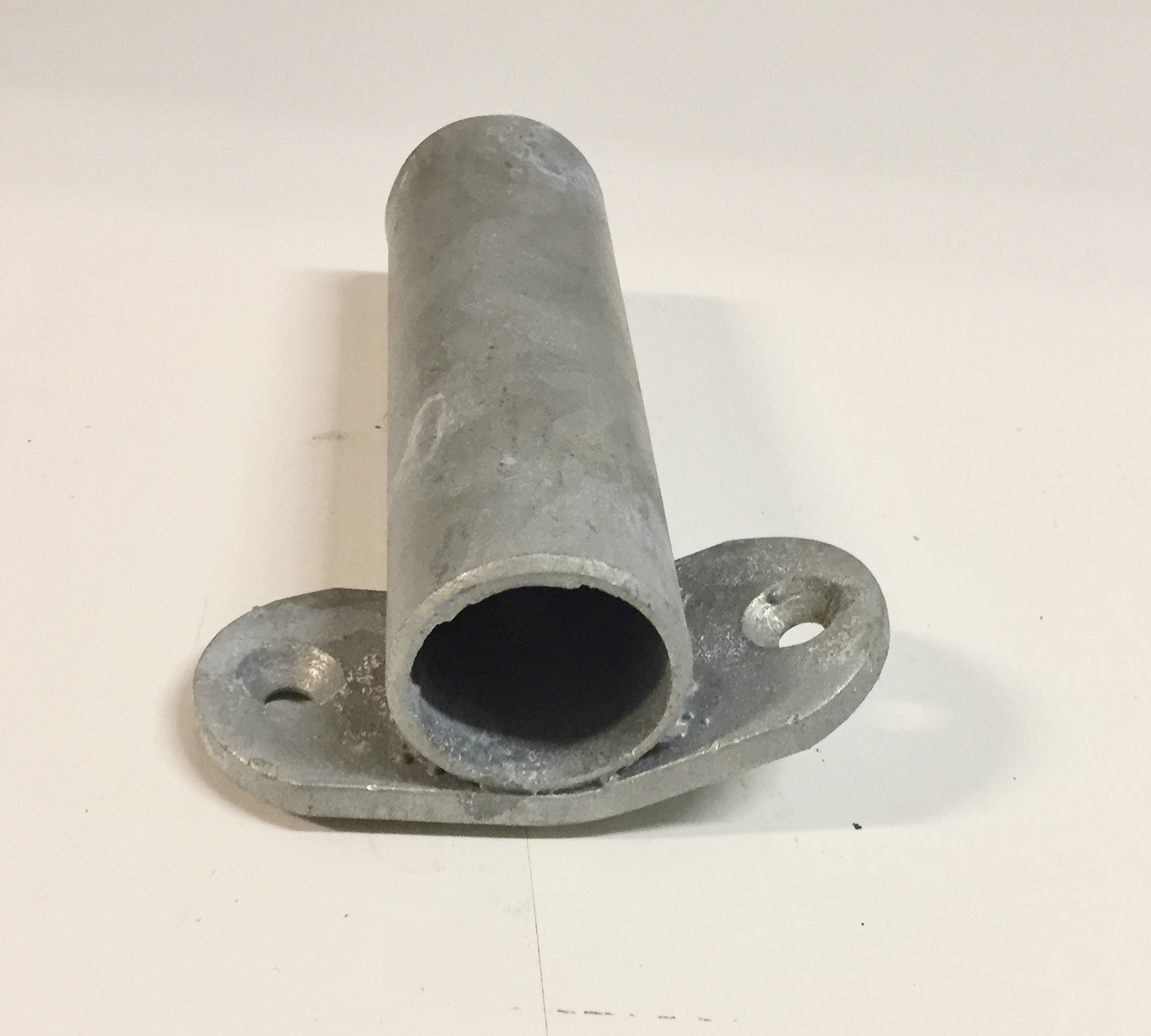 Bomrörshållare lång vinklat fäste - 2