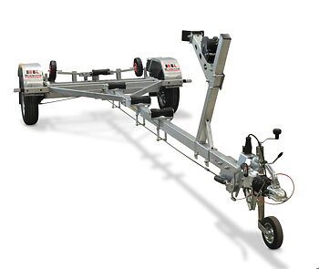 18-fots  - 1000 kg = Båttrailer BK P1018T