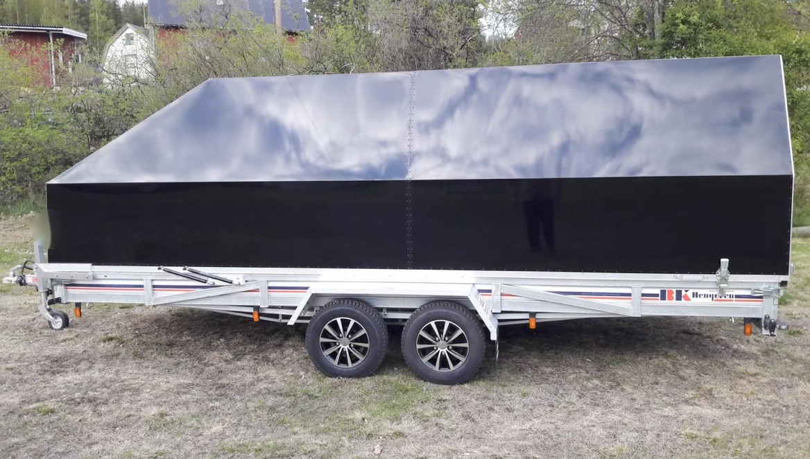Flaktrailer 520 x 205 cm - 2000 :: 2700 :: 3500 kg - BK #52 - 9