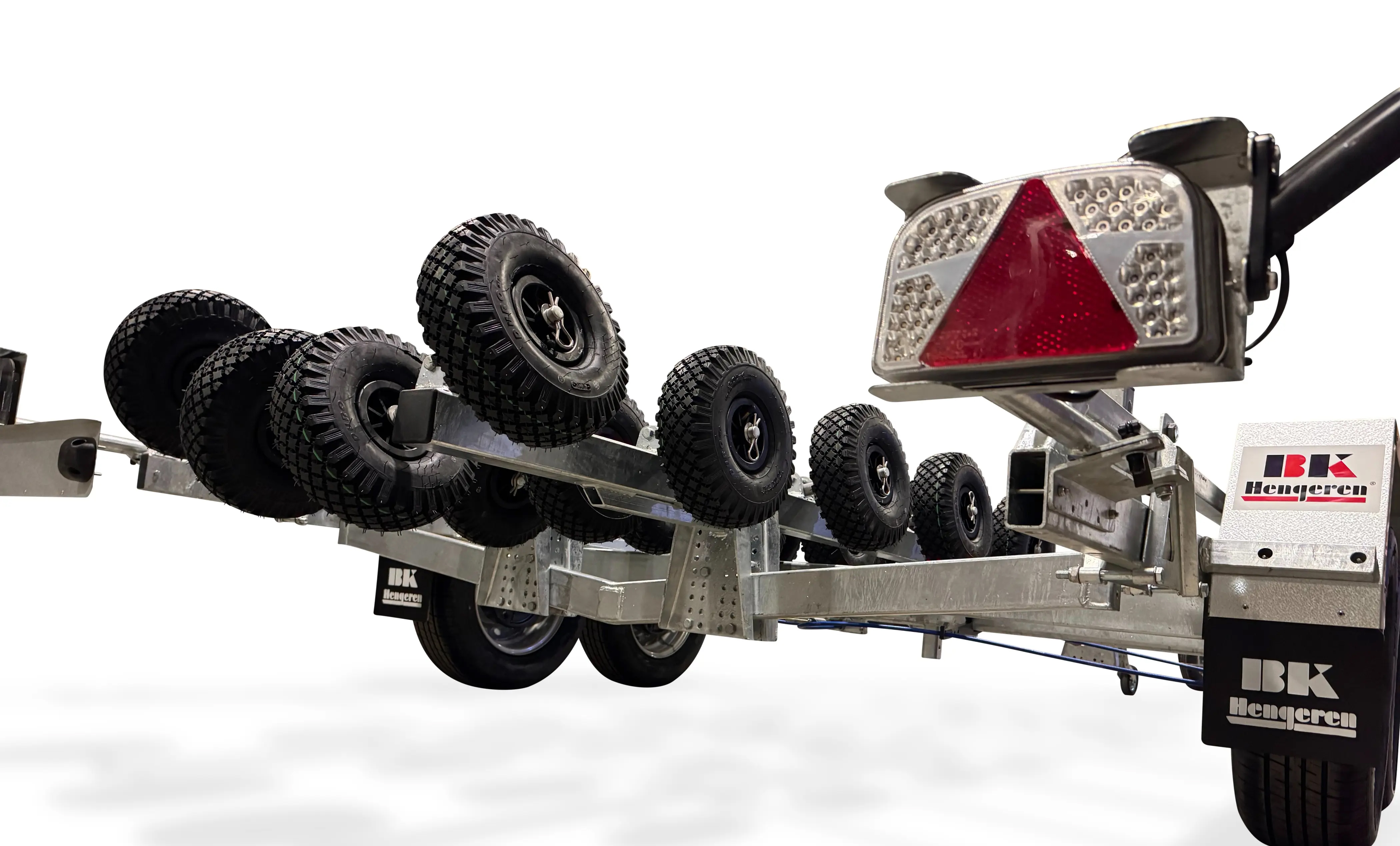 Båttrailer BK P 3526B PRO  med  alufälgar - 2