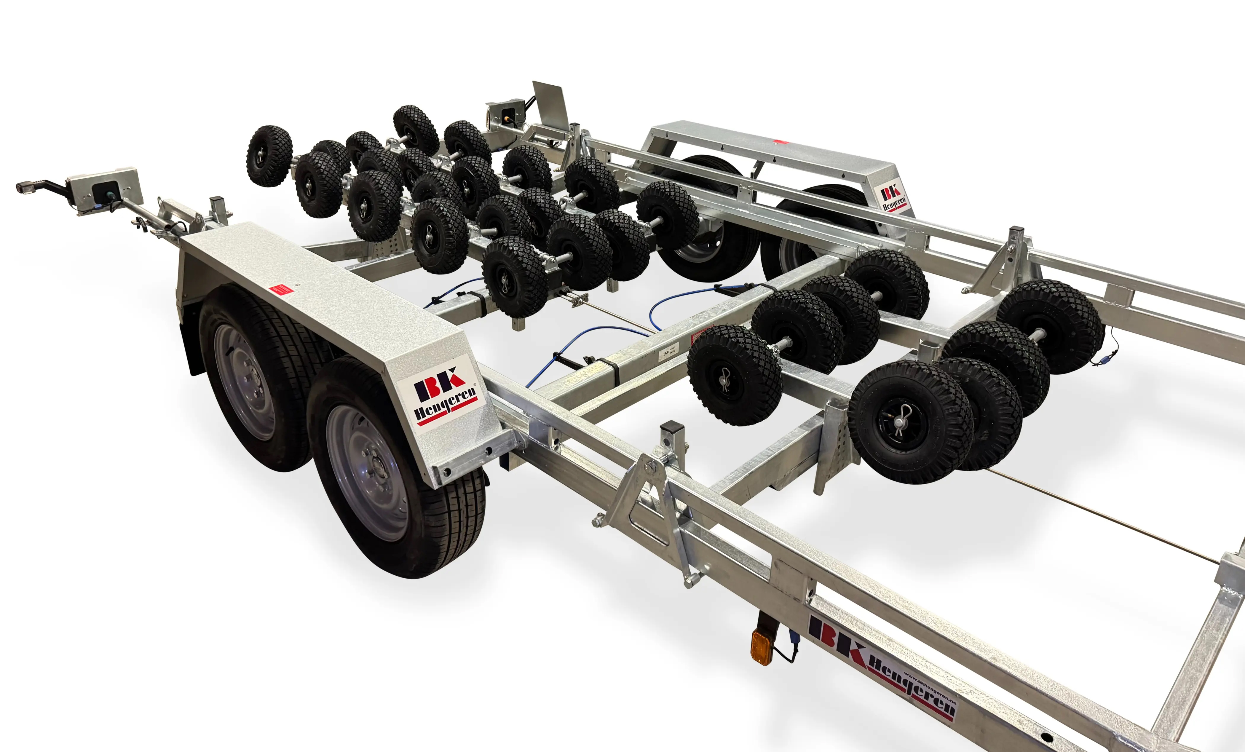 Båttrailer BK P 3526B PRO  med  alufälgar - 3