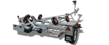 19-fots (2) - 1250 kg = Båttrailer BK P1219T