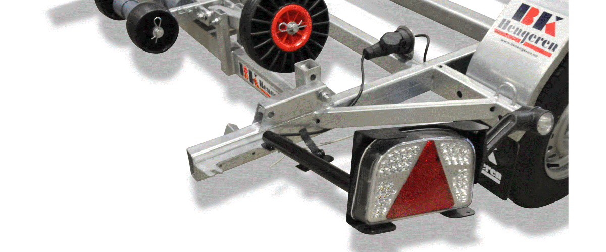 22-fots (1) - 1500 kg = Båttrailer BK P1522T - 3